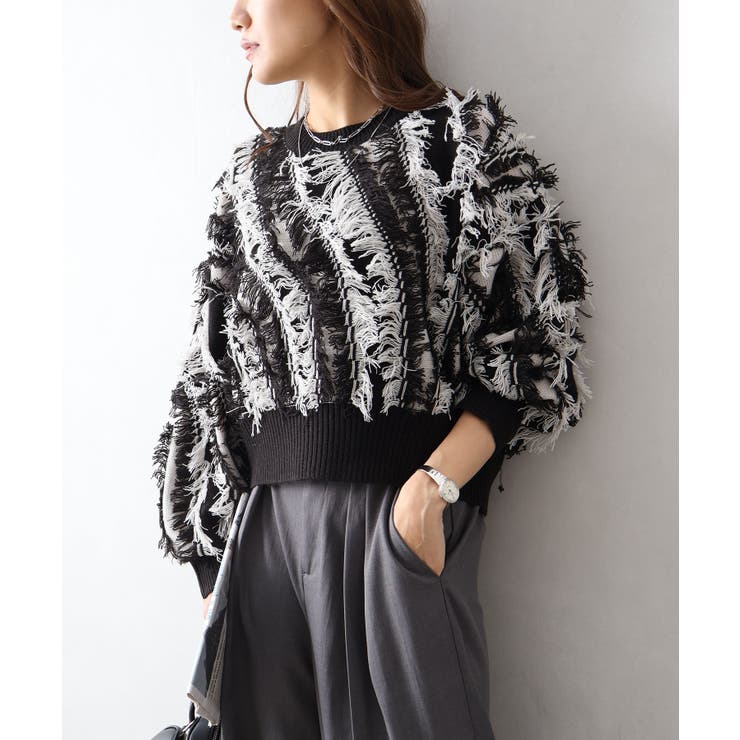 フリンジニット | SpRay | 詳細画像10 