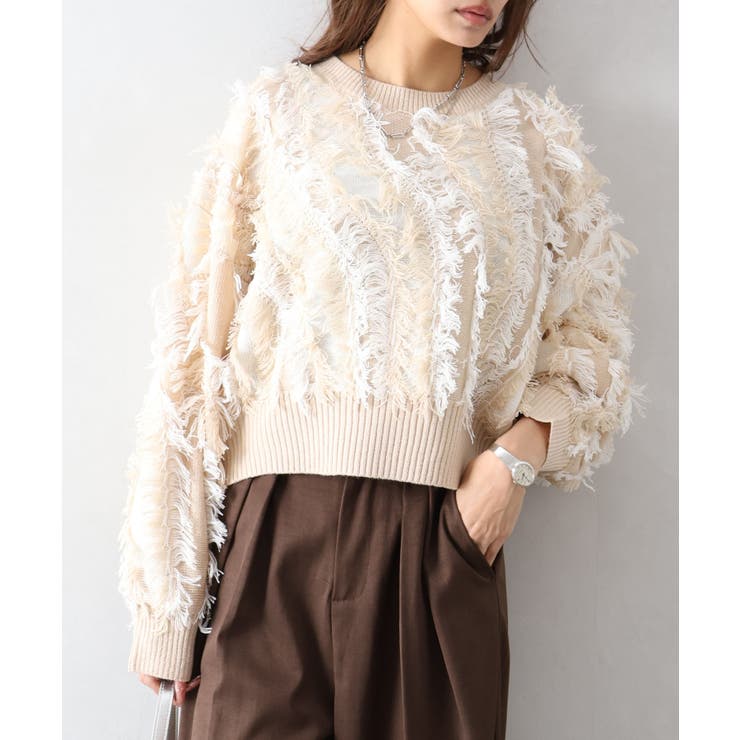 フリンジニット | SpRay | 詳細画像11 