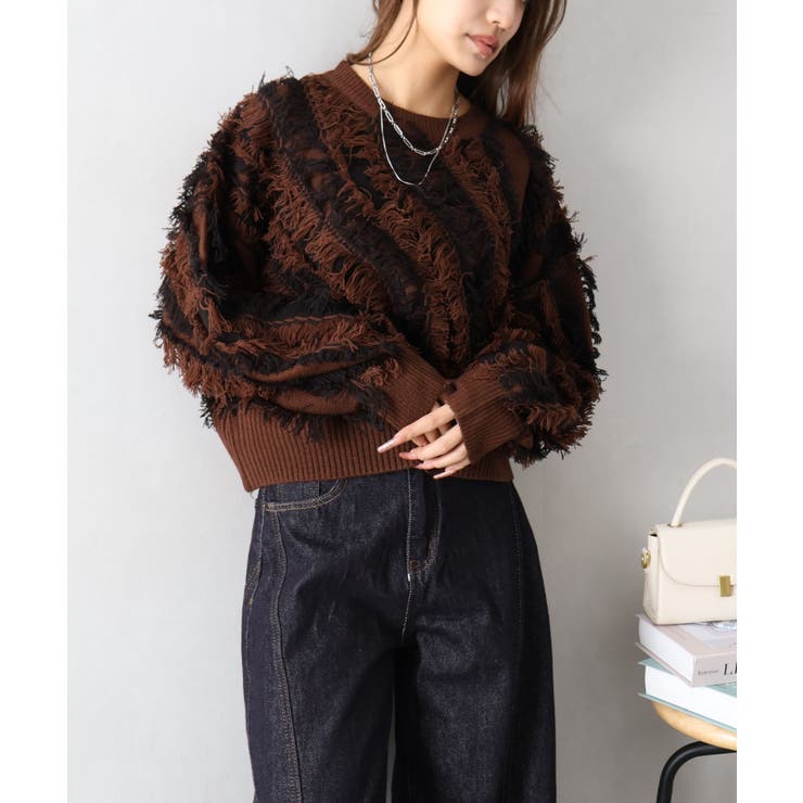 フリンジニット | SpRay | 詳細画像15 