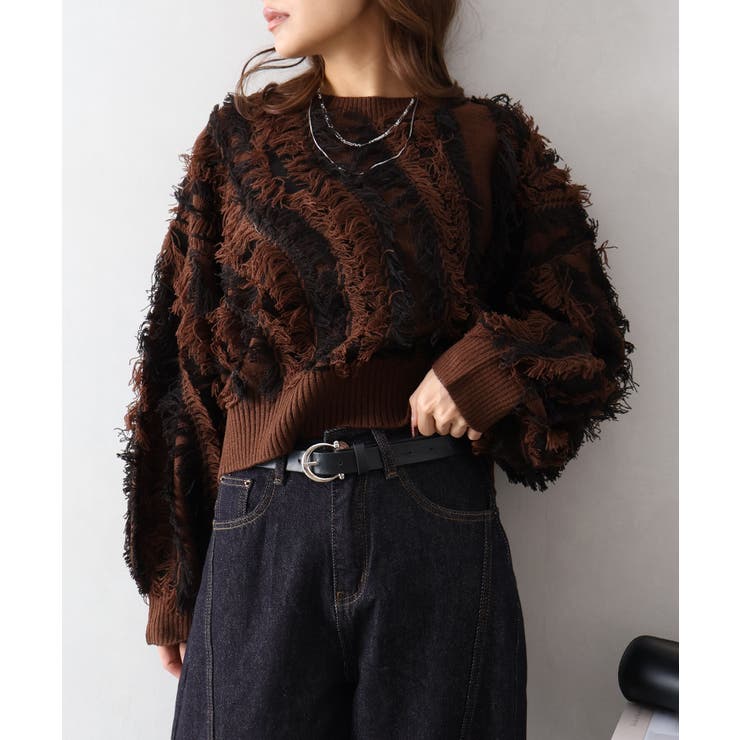 フリンジニット | SpRay | 詳細画像17 