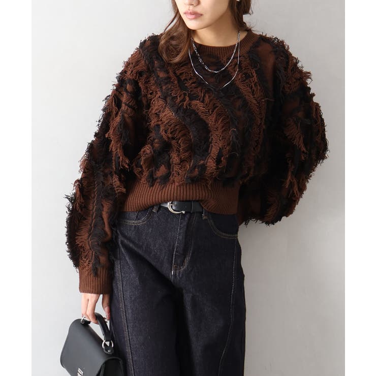 フリンジニット | SpRay | 詳細画像18 