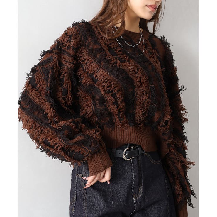 フリンジニット | SpRay | 詳細画像19 