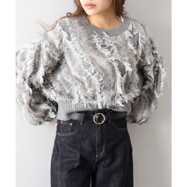 フリンジニット | SpRay | 詳細画像22 