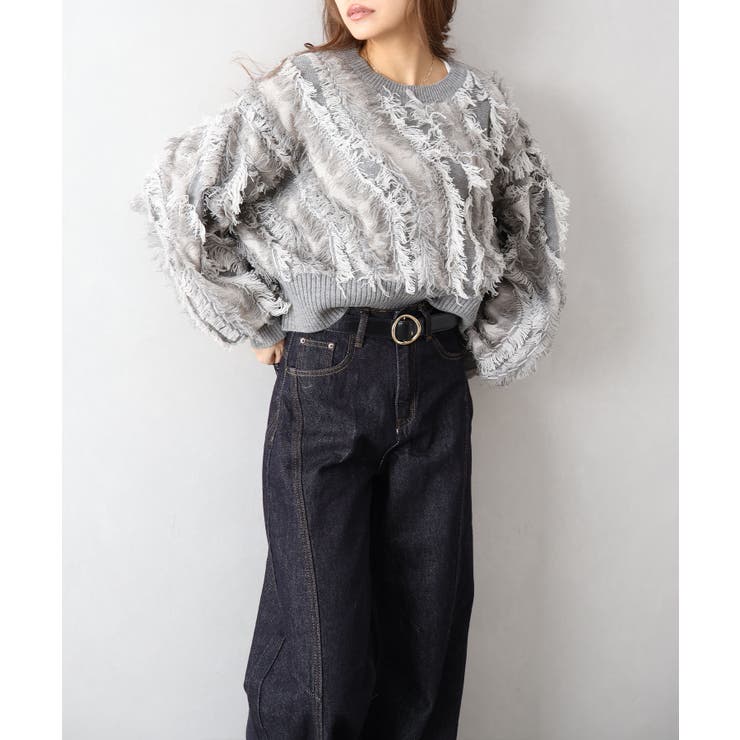 フリンジニット | SpRay | 詳細画像23 