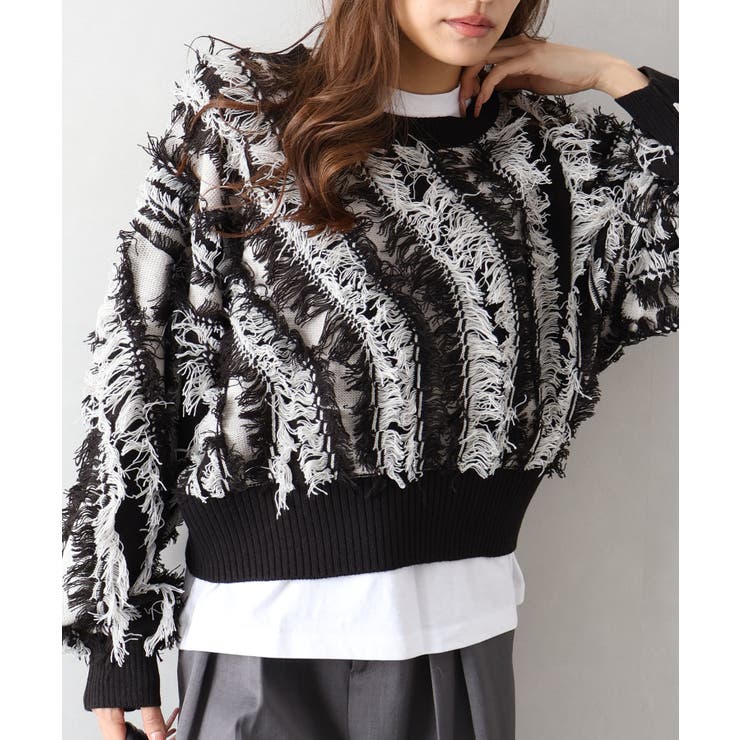 フリンジニット | SpRay | 詳細画像2 