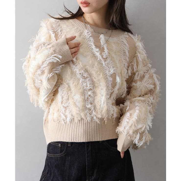 フリンジニット | SpRay | 詳細画像35 