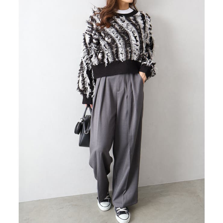 フリンジニット | SpRay | 詳細画像3 