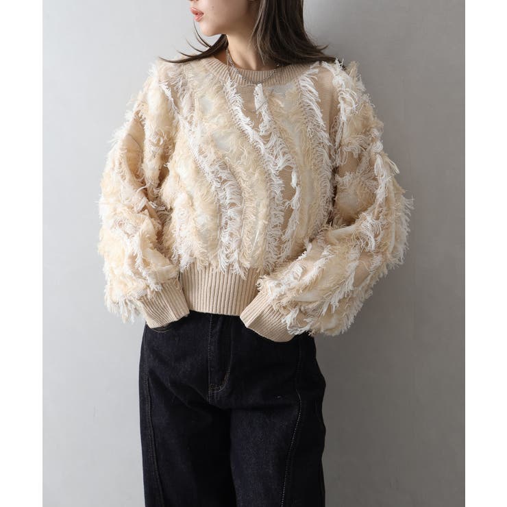 フリンジニット | SpRay | 詳細画像36 