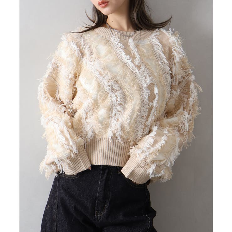 フリンジニット | SpRay | 詳細画像37 