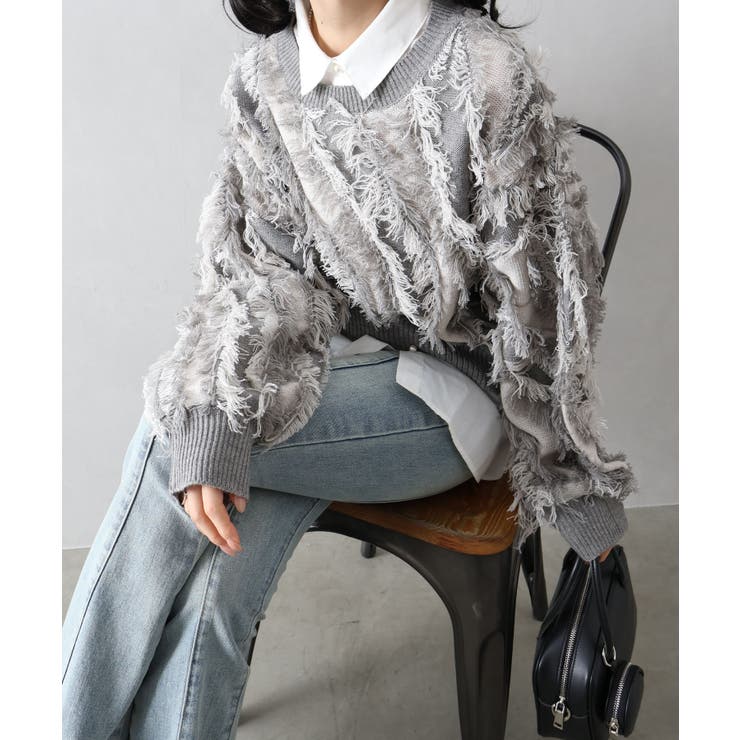 フリンジニット | SpRay | 詳細画像46 