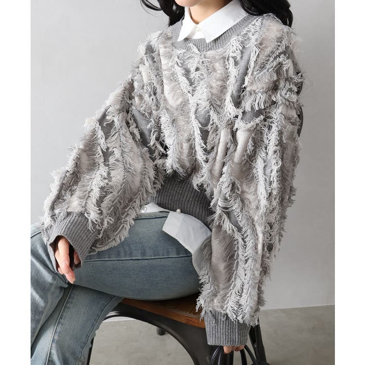 フリンジニット | SpRay | 詳細画像47 