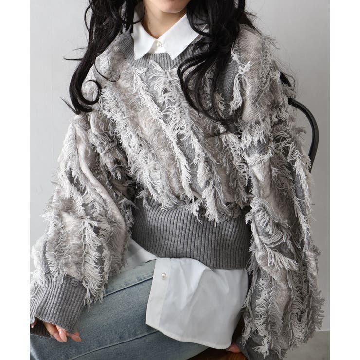 フリンジニット | SpRay | 詳細画像49 