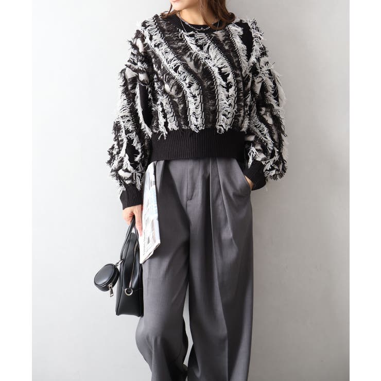 フリンジニット | SpRay | 詳細画像6 