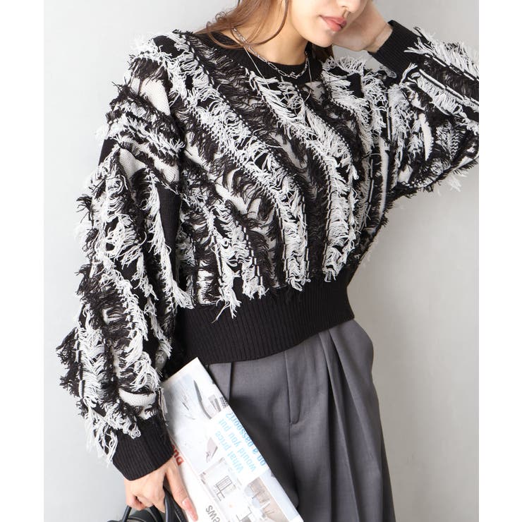 フリンジニット | SpRay | 詳細画像7 