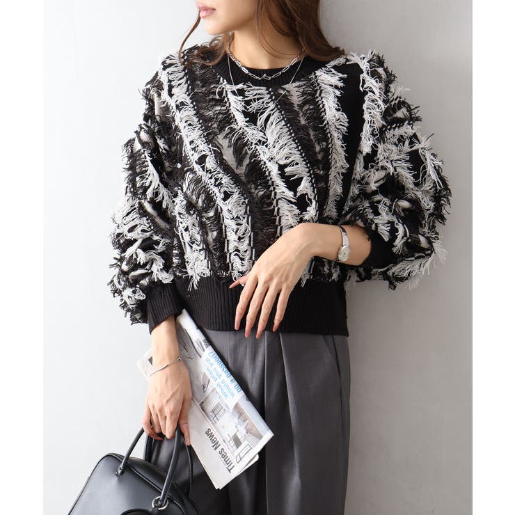 フリンジニット | SpRay | 詳細画像8 