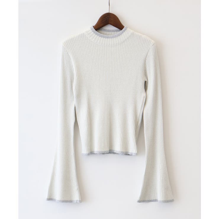 ラメフレアスリーブハイネックニット | SpRay | 詳細画像22 