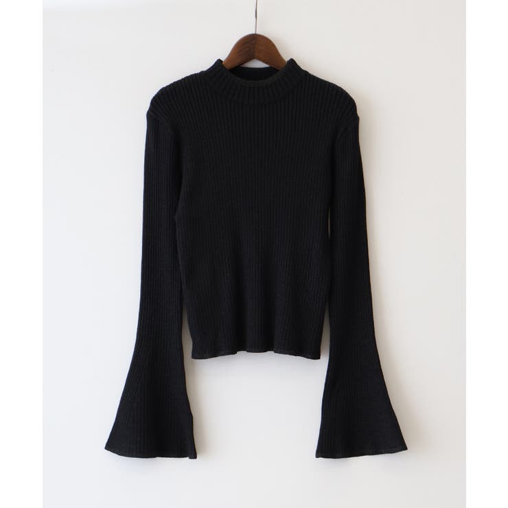 ラメフレアスリーブハイネックニット | SpRay | 詳細画像24 