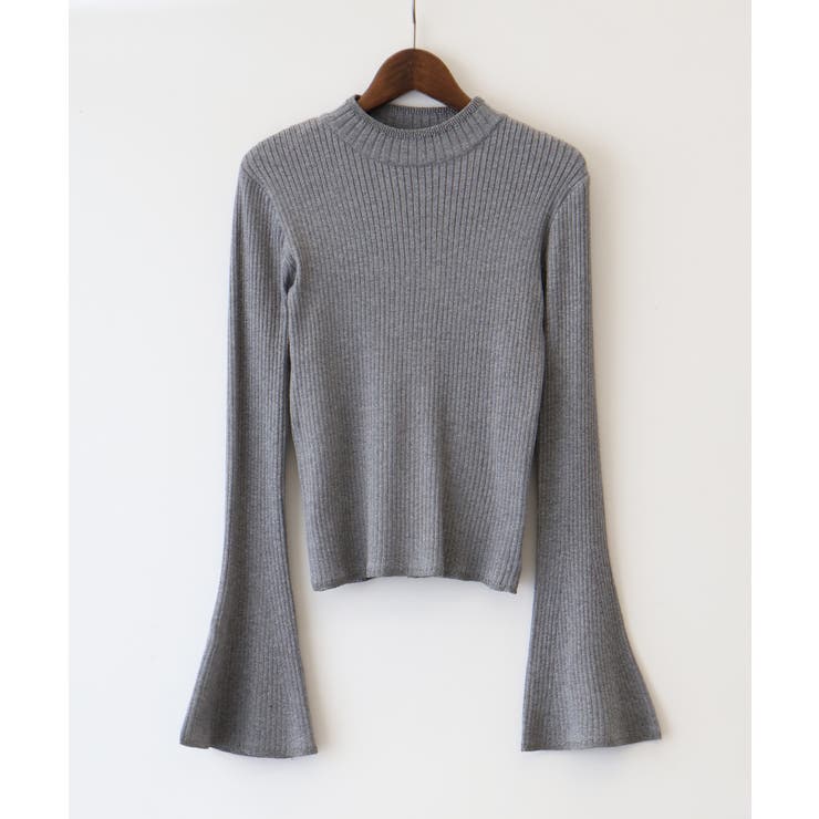 ラメフレアスリーブハイネックニット | SpRay | 詳細画像25 