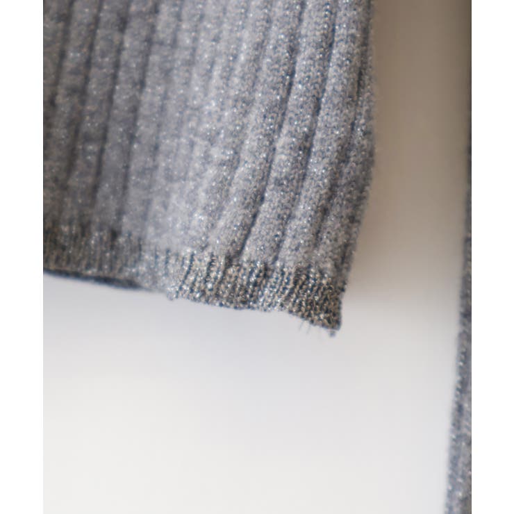 ラメフレアスリーブハイネックニット | SpRay | 詳細画像28 