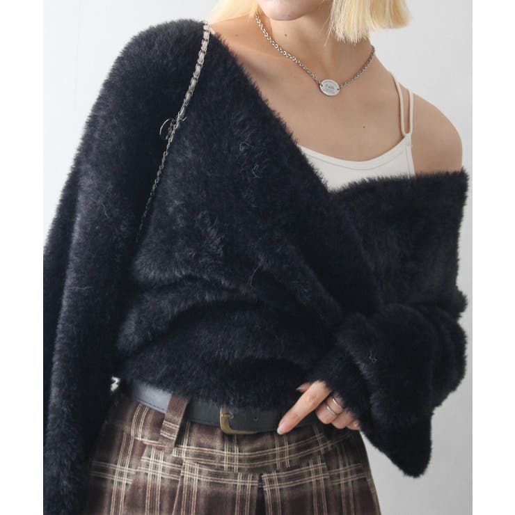 フェザーカシュクールニット | SpRay | 詳細画像12 