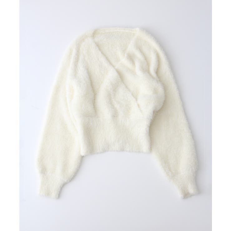 フェザーカシュクールニット | SpRay | 詳細画像43 