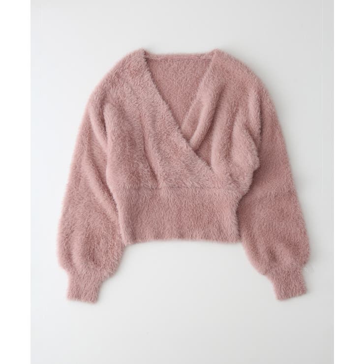 フェザーカシュクールニット | SpRay | 詳細画像46 