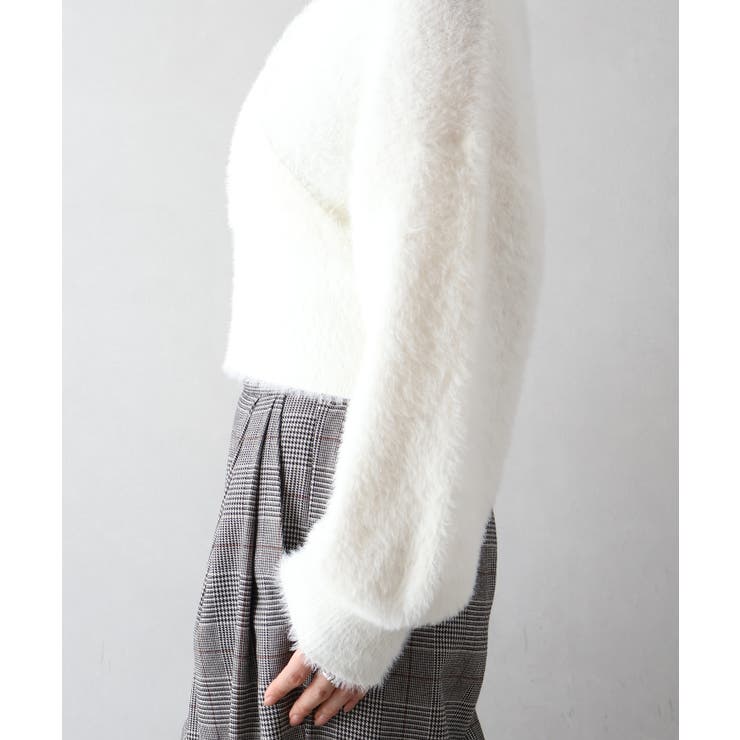 フェザーカシュクールニット | SpRay | 詳細画像64 