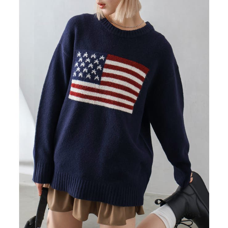 USAジャガードニット[品番：SPRW0010694]｜SpRay（スプレイ）の