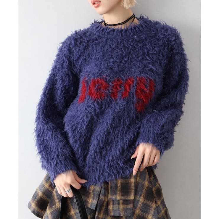 ネイビー | プードルロゴニット | SpRay