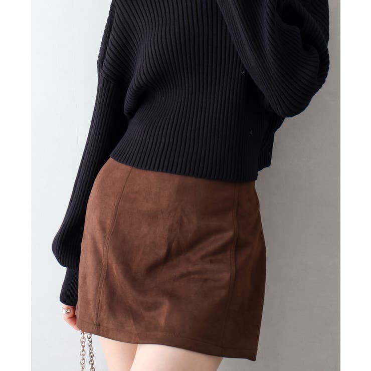 スエードポンチスカートパンツ | SpRay | 詳細画像7 