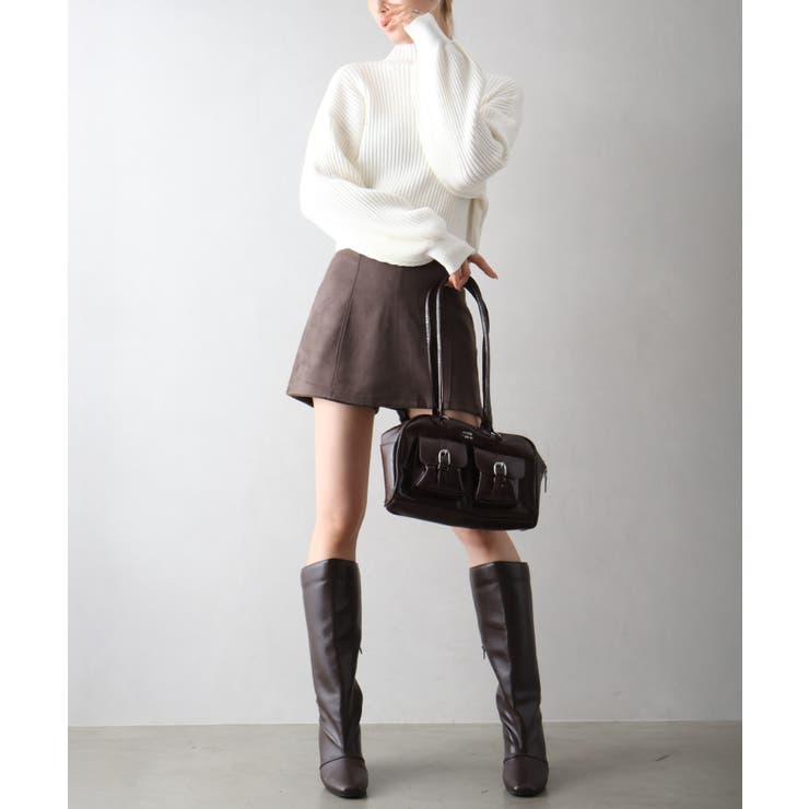 スエードポンチスカートパンツ | SpRay | 詳細画像16 