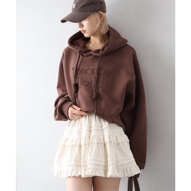 リブレスコールフリルミニスカート | SpRay | 詳細画像11 