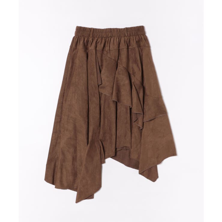 フェイクスウェードフリルヘムスカート | SpRay | 詳細画像21 