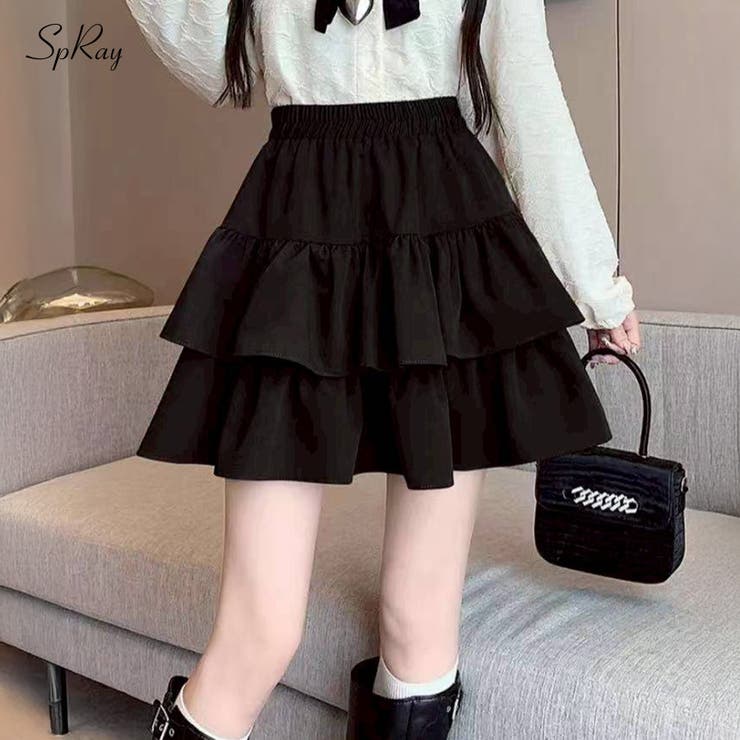 ティアードフリルミニスカート | SpRay | 詳細画像1 