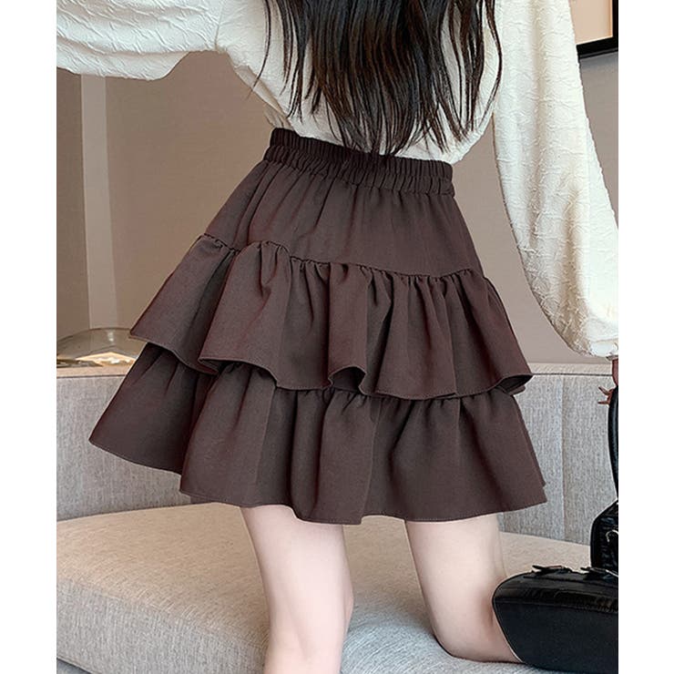 ティアードフリルミニスカート | SpRay | 詳細画像10 