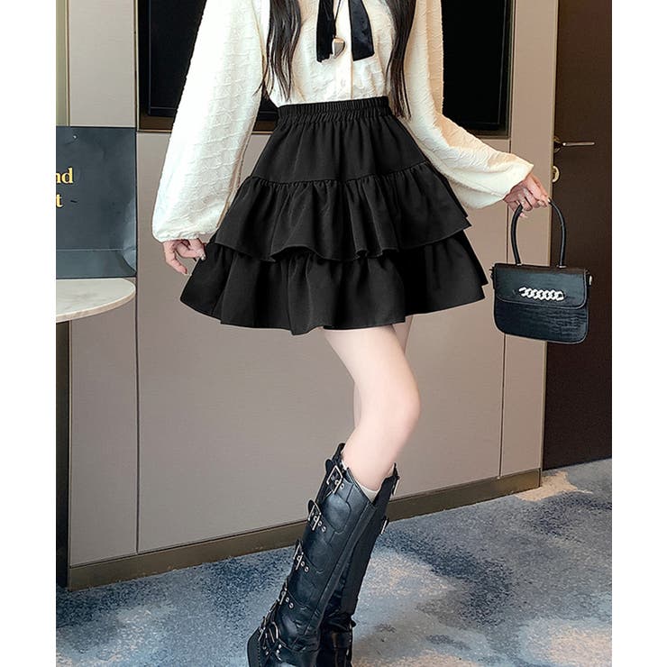 ティアードフリルミニスカート | SpRay | 詳細画像5 