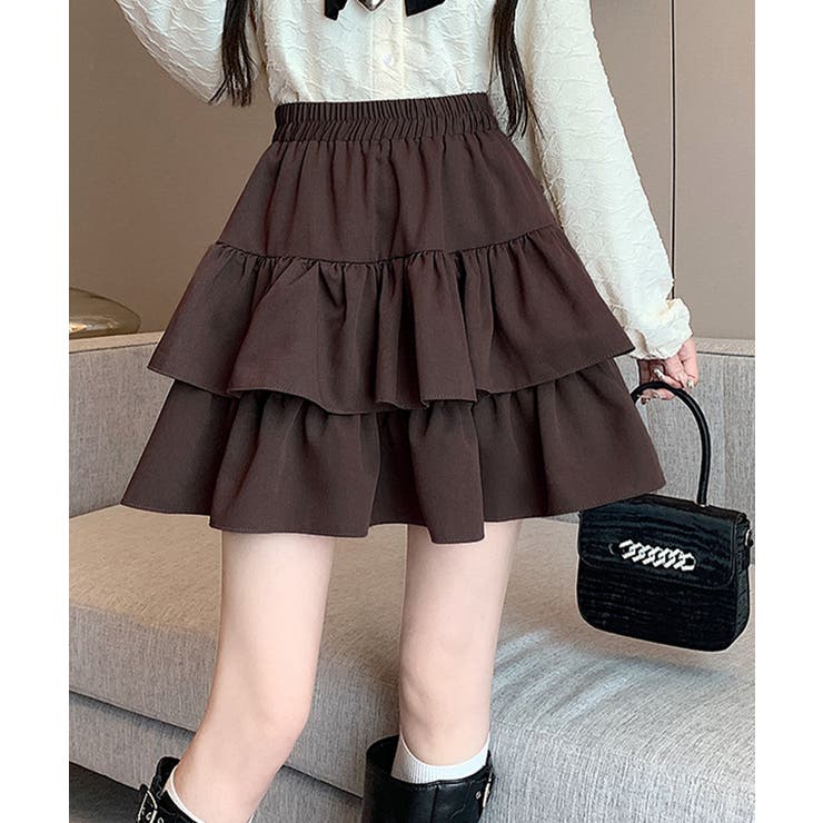 ティアードフリルミニスカート | SpRay | 詳細画像6 