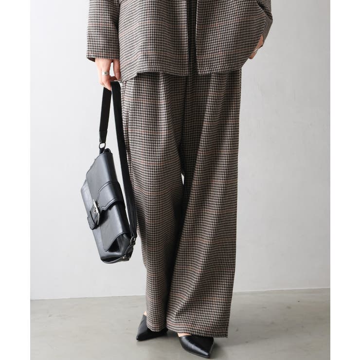 チェックタックストレートパンツ | SpRay | 詳細画像12 