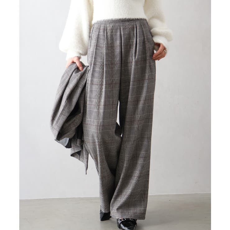 チェックタックストレートパンツ | SpRay | 詳細画像17 