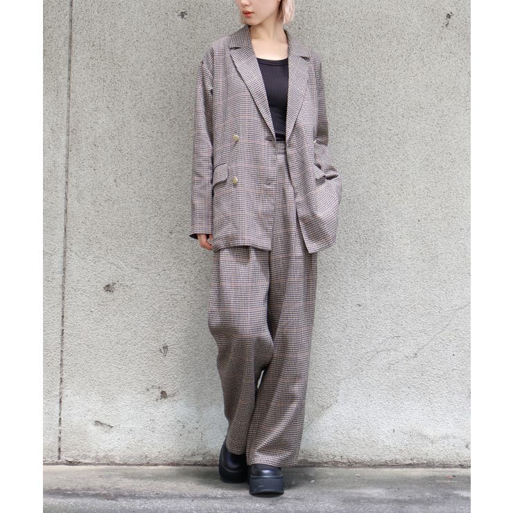 チェックタックストレートパンツ | SpRay | 詳細画像7 