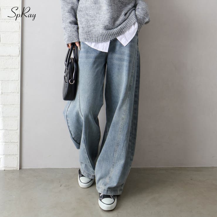 デニムバレルパンツ | SpRay | 詳細画像1 