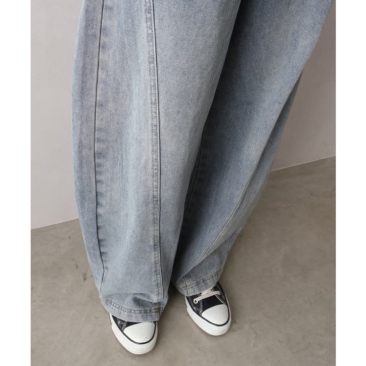 デニムバレルパンツ | SpRay | 詳細画像7 