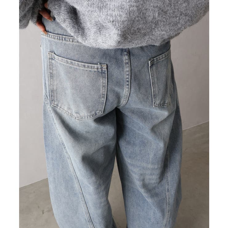 デニムバレルパンツ | SpRay | 詳細画像9 