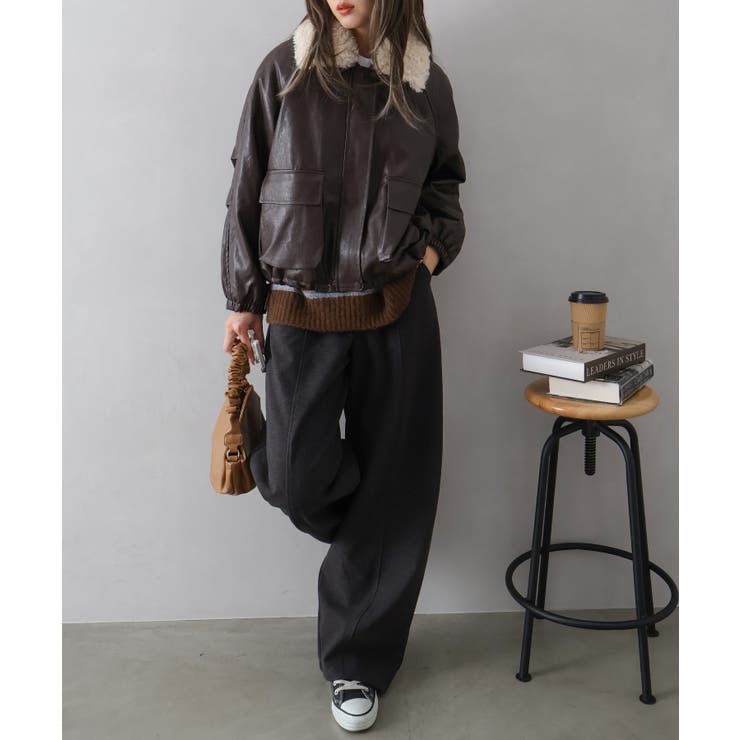 ウールバレルパンツ | SpRay | 詳細画像25 