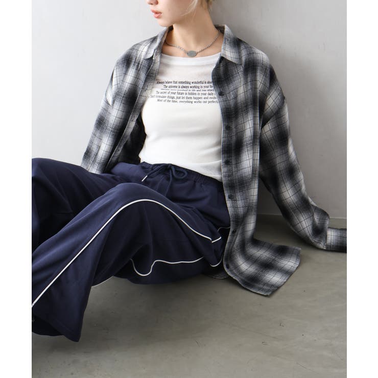 パイピングスウェットパンツ | SpRay | 詳細画像15 