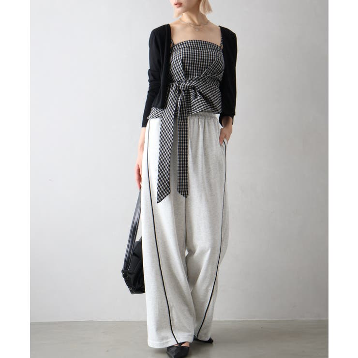 パイピングスウェットパンツ | SpRay | 詳細画像18 