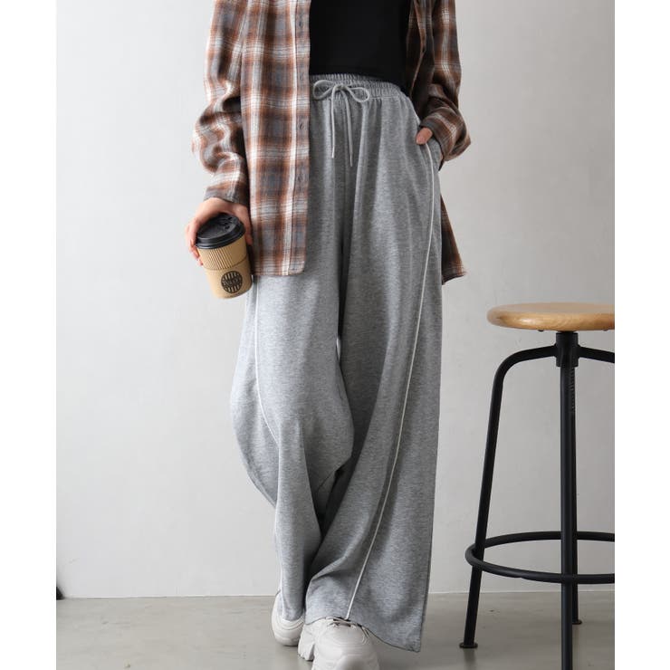 パイピングスウェットパンツ | SpRay | 詳細画像7 