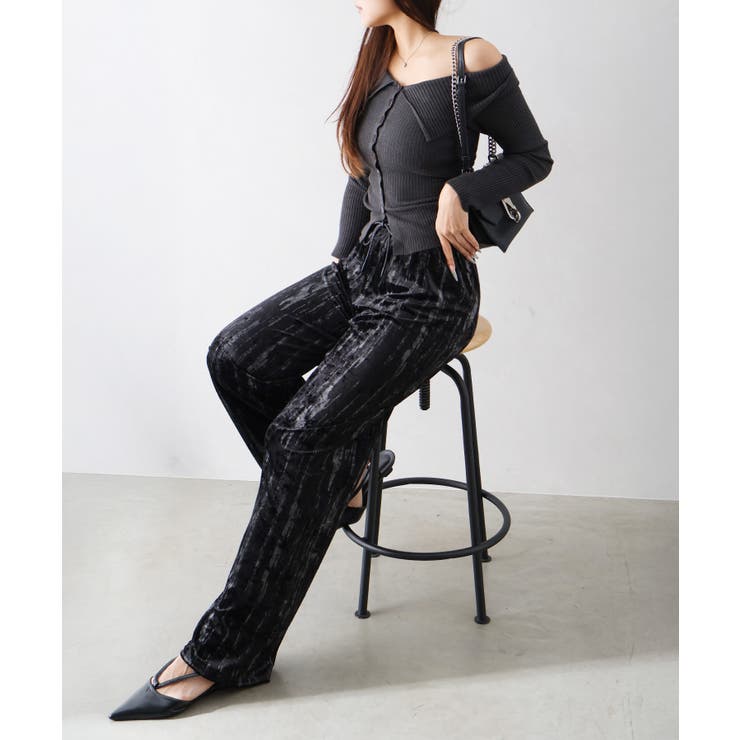 クラッシュベロアパンツ | SpRay | 詳細画像8 