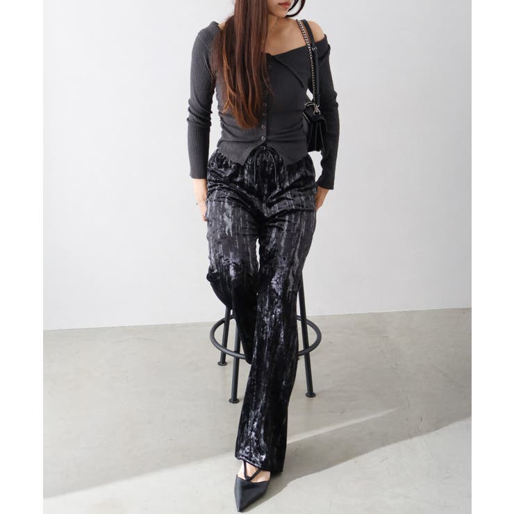 クラッシュベロアパンツ | SpRay | 詳細画像9 