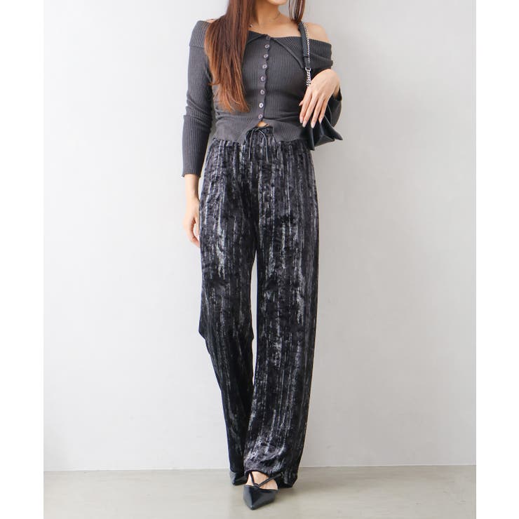 クラッシュベロアパンツ | SpRay | 詳細画像5 